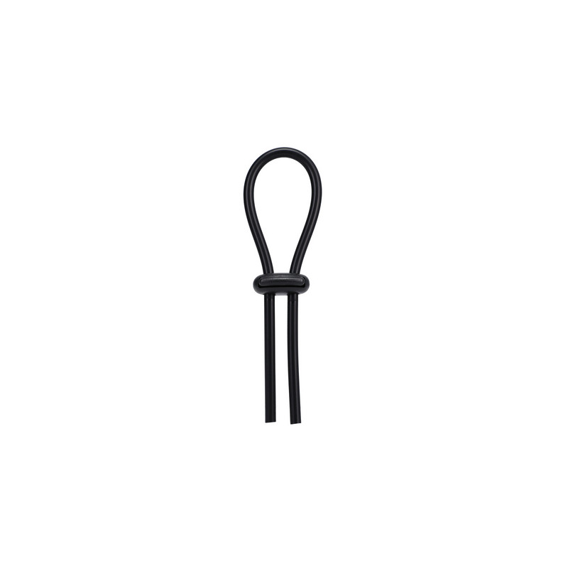 RockSolid by Doc Johnson Cockring Lasso Double Noir